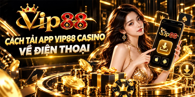 Cách tải app vip88 Casino về điện thoại