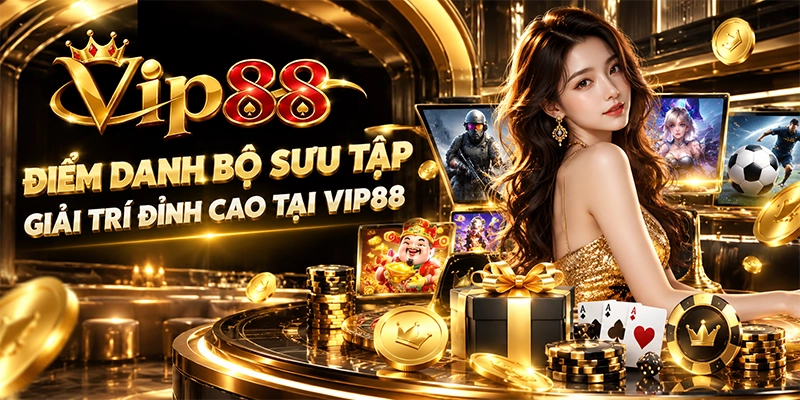 Điểm danh bộ sưu tập giải trí đỉnh cao tại vip88