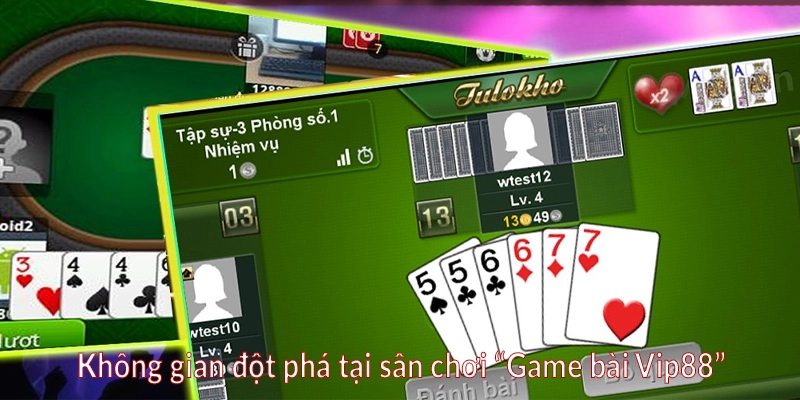 Không gian đột phá tại sân chơi “Game bài Vip88”