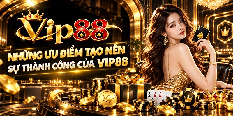 Những ưu điểm tạo nên sự thành công của vip88