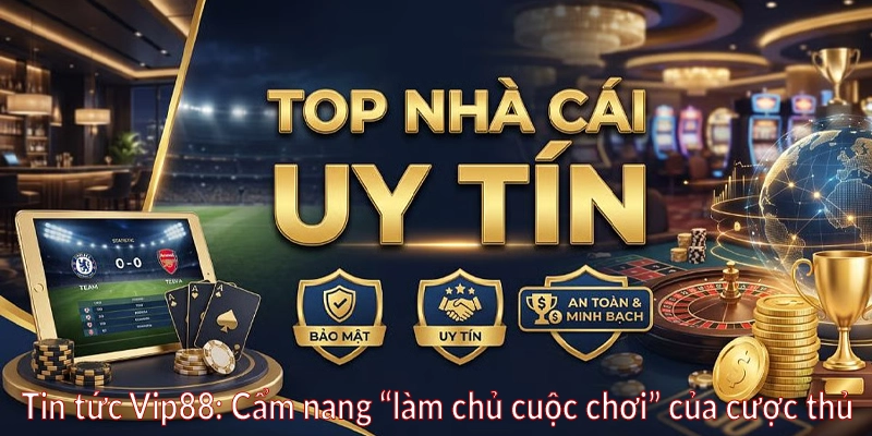Tin tức Vip88 - Cẩm nang “làm chủ cuộc chơi” của cược thủ