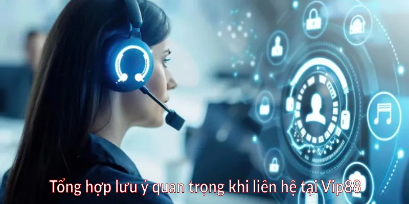 Tổng hợp lưu ý quan trọng khi liên hệ tại Vip88
